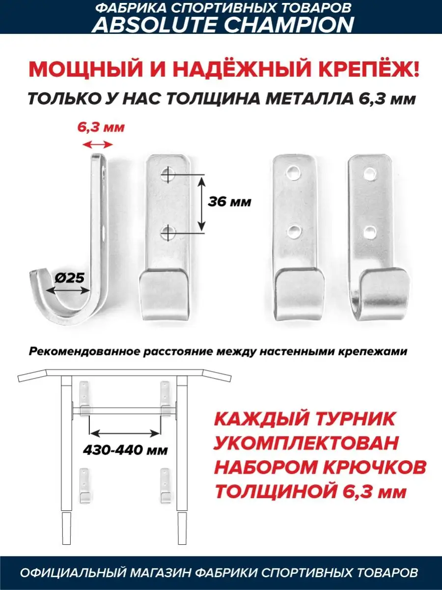 Турник брусья пресс настенный 3 в 1 спортивный тренажер