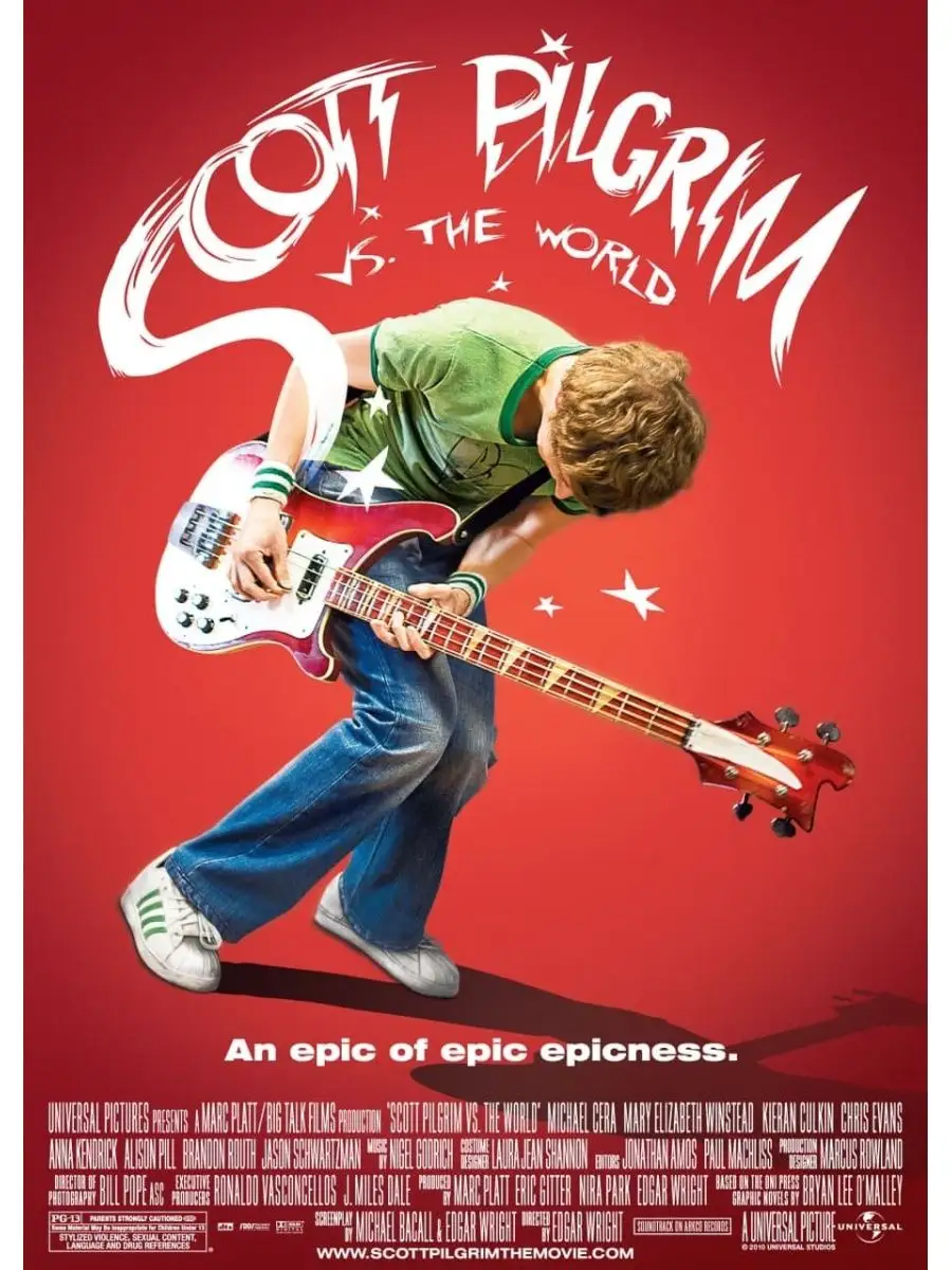 И Плакат и Постер Скотт Пилигрим против всех/Scott Pilgrim vs. the World