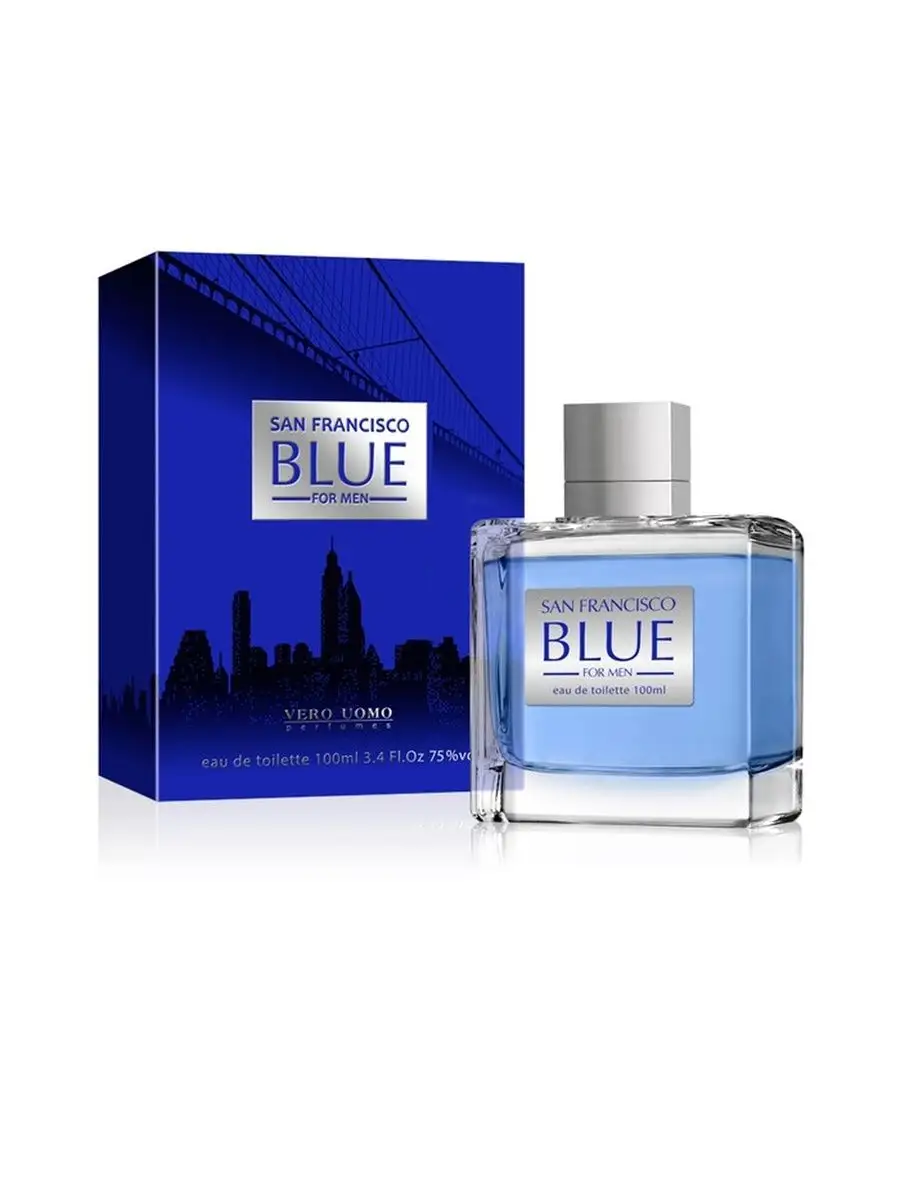 Туалетная вода Real Man San Francisco Blue 100мл