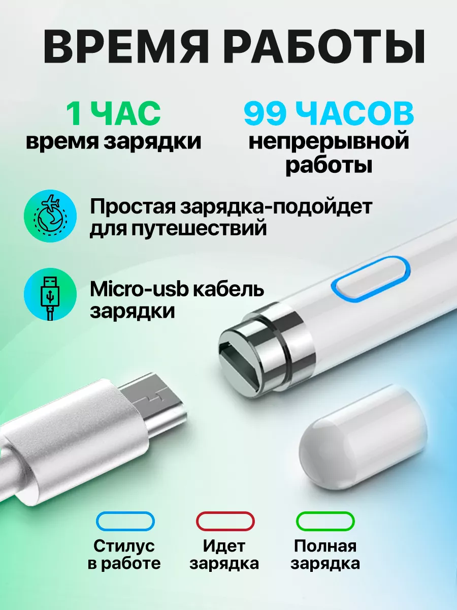 Стилус для телефона, планшета универсальный pencil перо