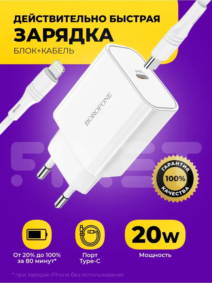 Fixet Быстрая зарядка для iphone 20W