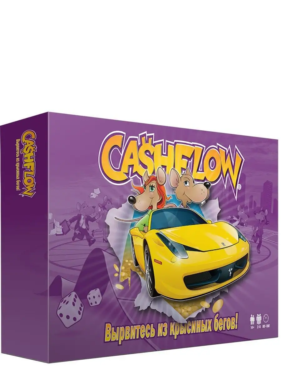 CASHFLOW Настольная игра Денежный поток CashFlow