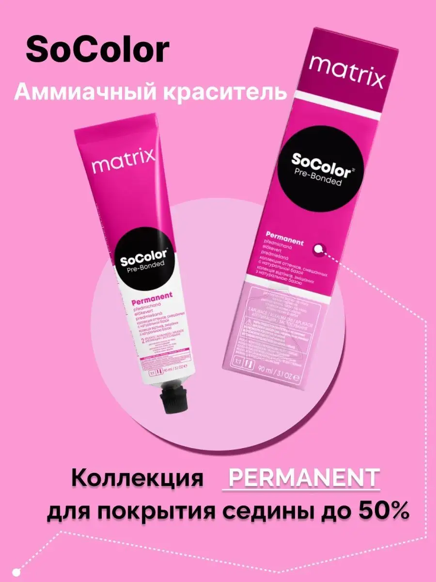 MATRIX Стойкая краска для волос professional Socolor