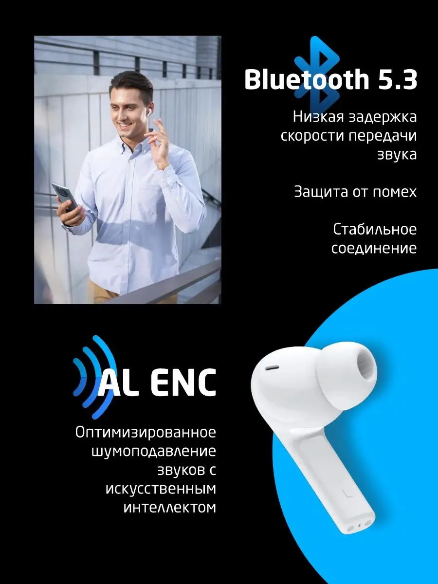 Наушники беспроводные CHOICE Earbuds X3 Lite, белый Honor купить по цене 0  сум в интернет-магазине Wildberries в Узбекистане | 121063104