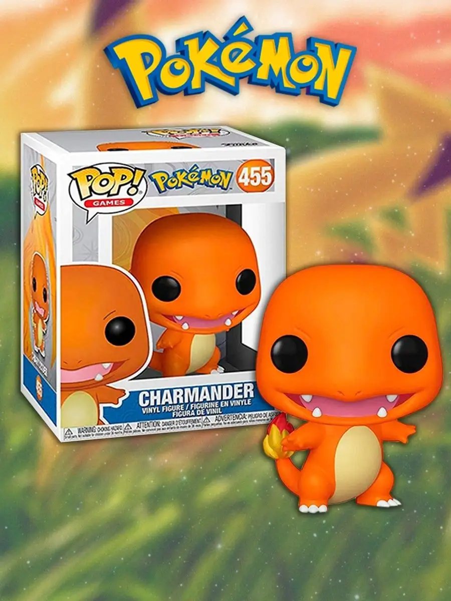 Funko POP фигурка Charmander Покемоны Аниме купить по цене 1 548 ₽ в  интернет-магазине Wildberries | 123442582