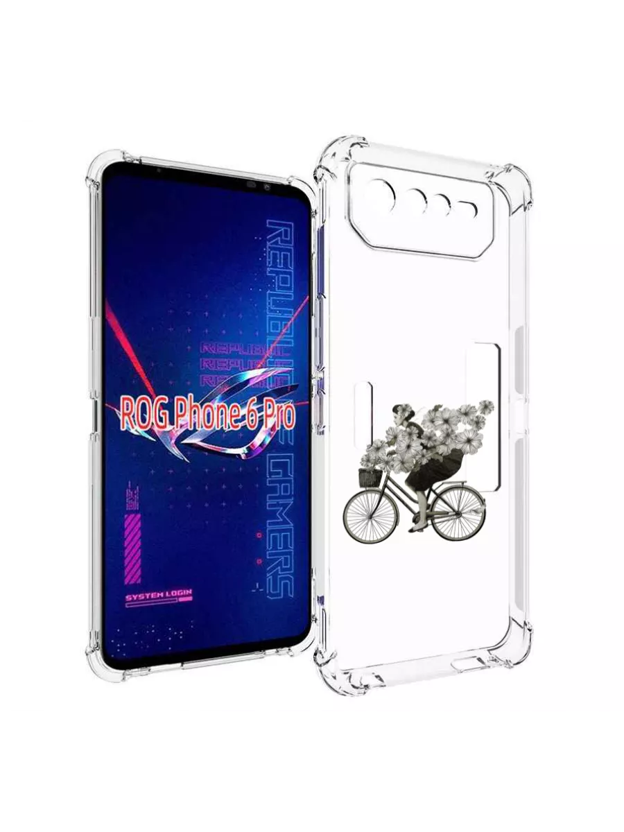 Чехол девушка на велосипеде с цветами Asus ROG Phone 6 Pro MyPads купить по  цене 16,41 р. в интернет-магазине Wildberries в Беларуси | 124272089