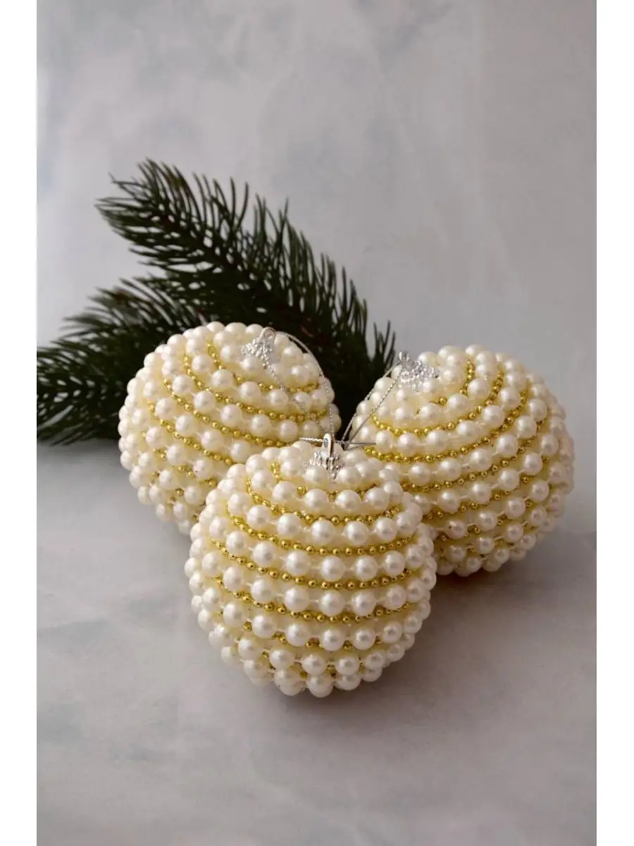 Новогодние игрушки на елку - шары Christmass Balls купить по цене 478 ₽ в  интернет-магазине Wildberries | 128230806